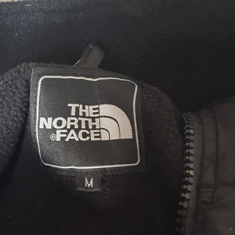 Vintage The North Face Black Denali Full Zip Fleece Jacket Size Medium
